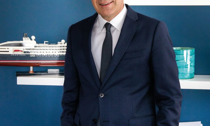 Herve Gastinel CEO  Ponant