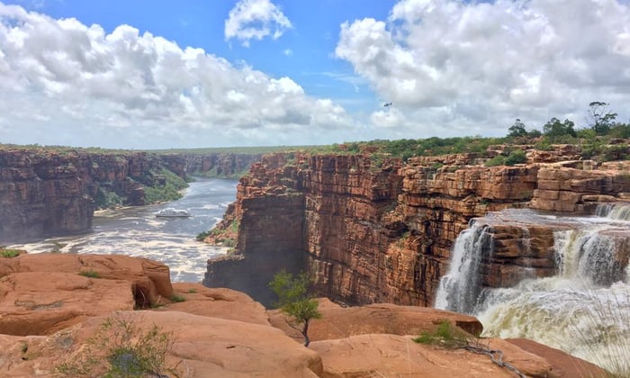 Silver Discoverer in the Kimberley region, Australia