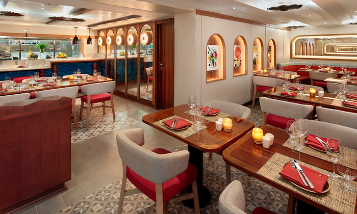 Restaurant Cuadro 44, Star Pride Windstar Cruises