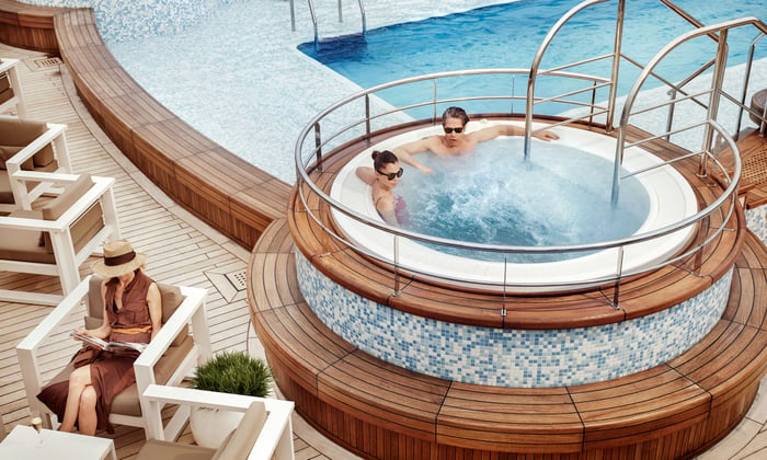 Jacuzzi on Silver Muse