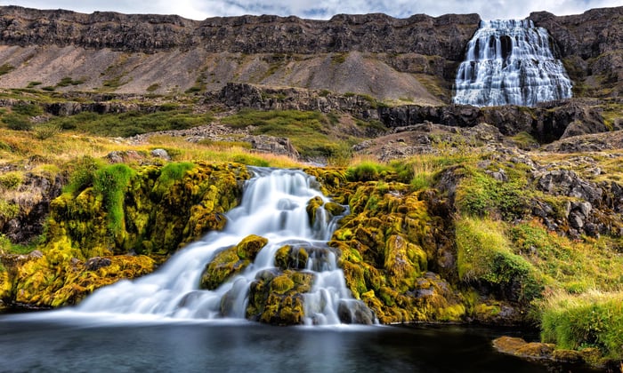 Dynjandi Waterfall, Iceland
