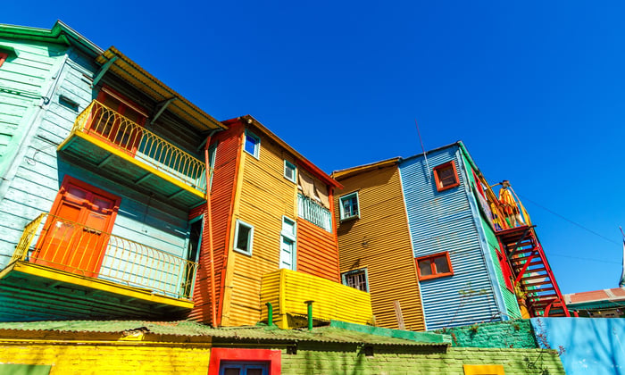 La Boca in Buenos Aires, Argentina