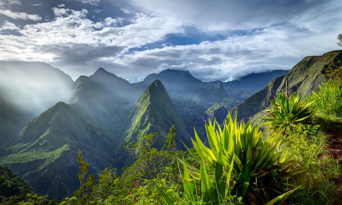 Cirque De Mafate Caldera, Reunion Island