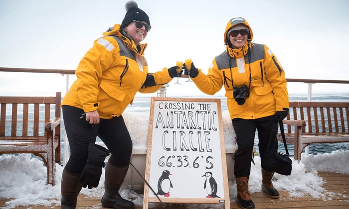Quark Expeditions - Crossing the Antarctic Circle