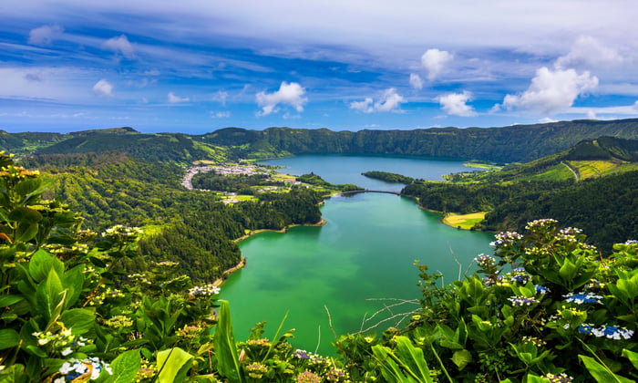 Astonishing Lagoon Of The Seven Cities in Sao Miguel, Azores