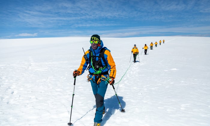 Quark Expeditions heli-hiking