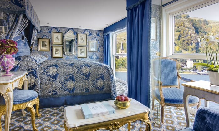 Suite in Uniworld's S.S. Maria Theresa 