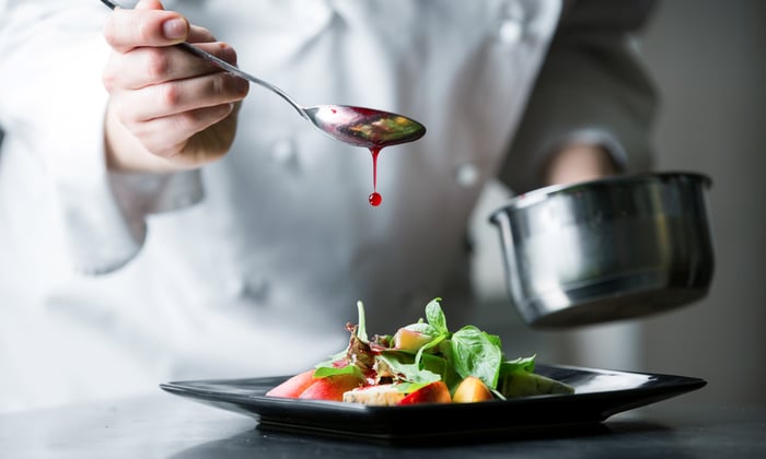 Cuisine onboard the Ritz-Carlton Yacht Collection