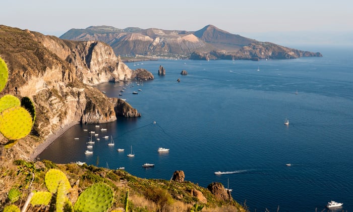 Vulcano Island in Lipari, Sicily 