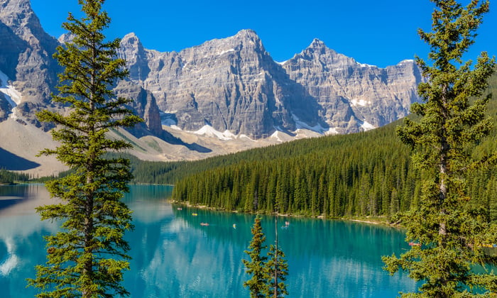 Moraine Lake, Alberta 