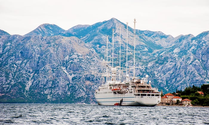 Wind Surf in Kotor