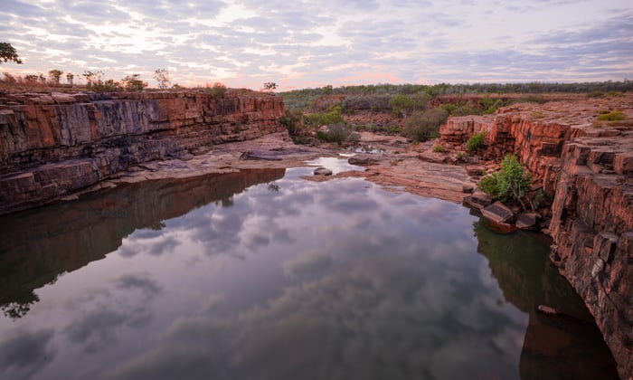 Bindoola Gorge in Kimberley, Australia