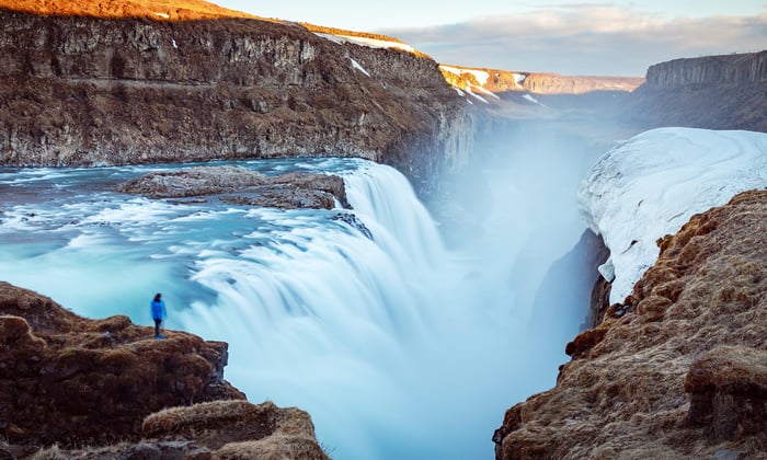Gulfoss waterfall, Golden Circle, Iceland