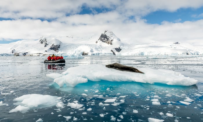 Ponant - Zodiac cruise in Antarctica