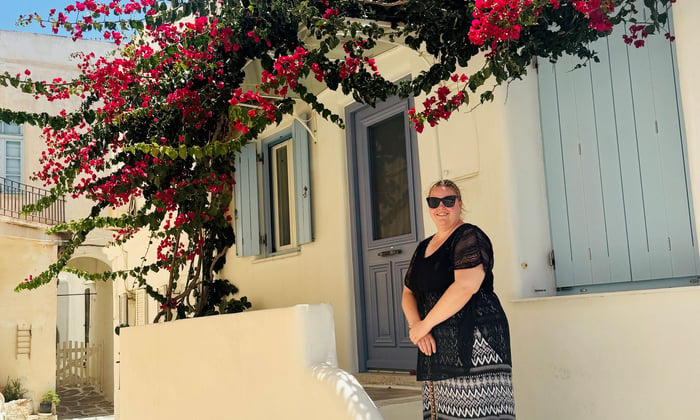 Hayley in Greece