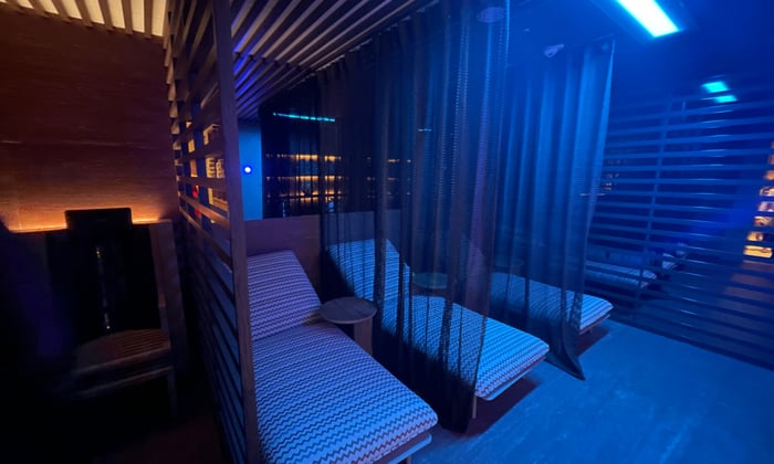 Salt Therapy Room onboard Emerald Cruises’ Emerald Kaia