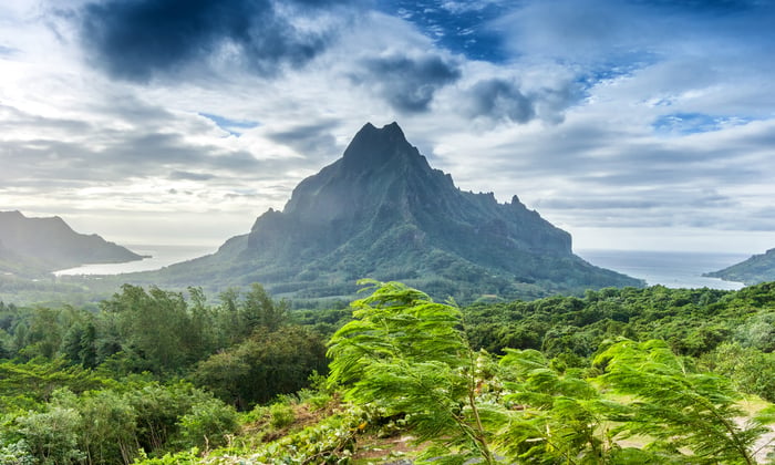 Landscape, Tahiti