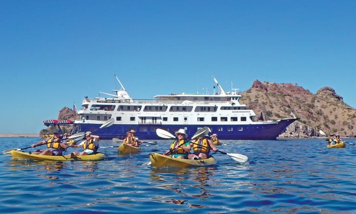 UnCruise Adventures - Kayaking in the Sea of Cortez