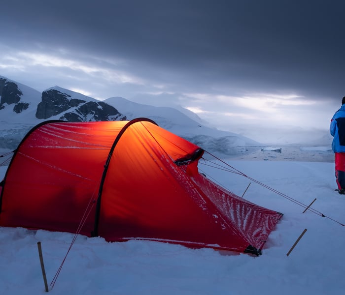 Camping in Antarctica with HX Expeditions
