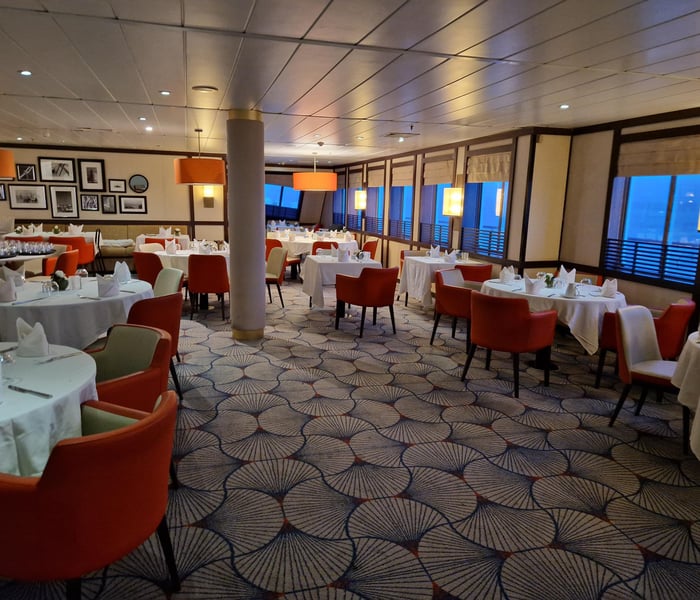 Dining on Windstar's Wind Surf in the Mediterranean 