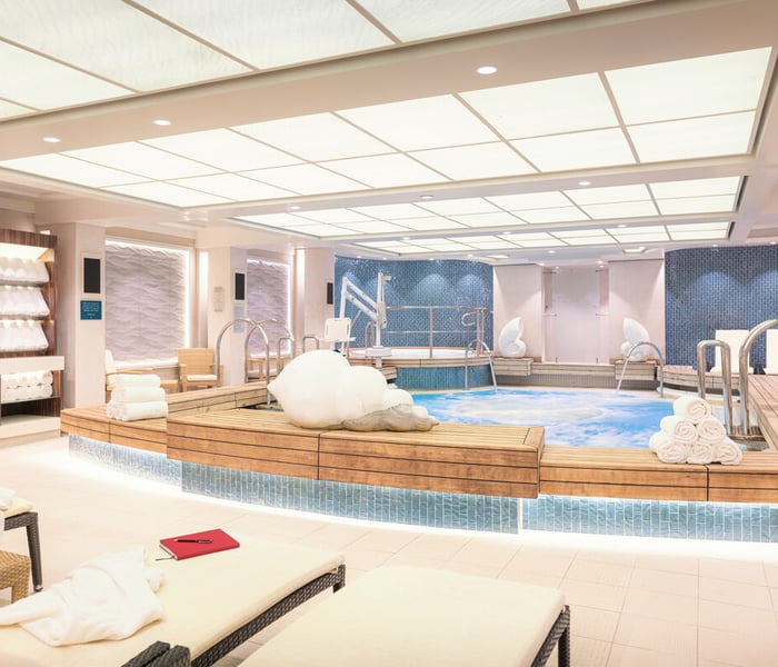 Spa onboard Queen Mary 2