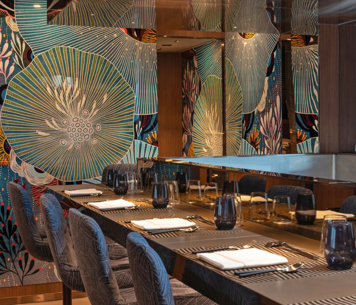 Night Market Grill onboard Emerald Kaia