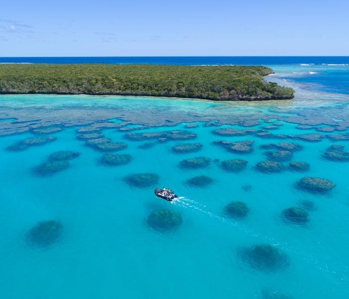 Exploring New Caledonia by Zodiac with Seabourn