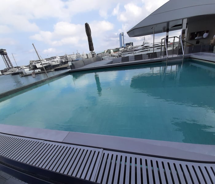 Pool on Emerald Sakara