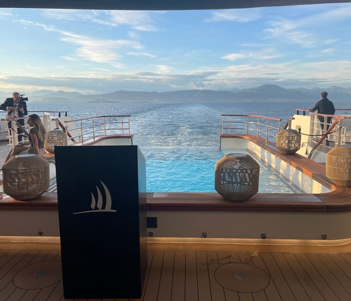 Pool on board Ponant's Le Laperouse 