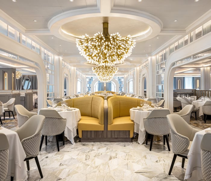 The Grand Dining Room on Oceania Vista