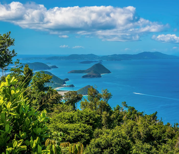 Tortola near Jost Van Dyke, British Virgin Islands