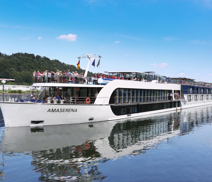 AmaWaterways' AmaSerena ship, one of the best river cruise lines in europe