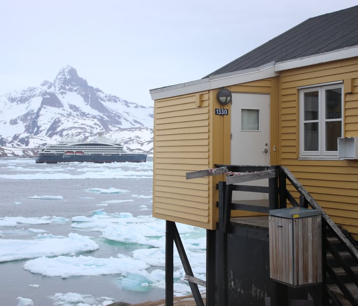 Le Commandant Charcot and Tasiilaq Greenland