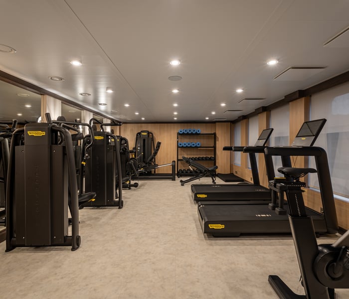 Fitness Centre onboard Windstar’s Star Seeker