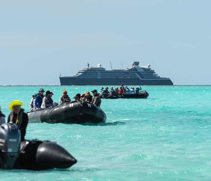 Ashmore Reef, Seabourn Cruises in The Kimberley Australia