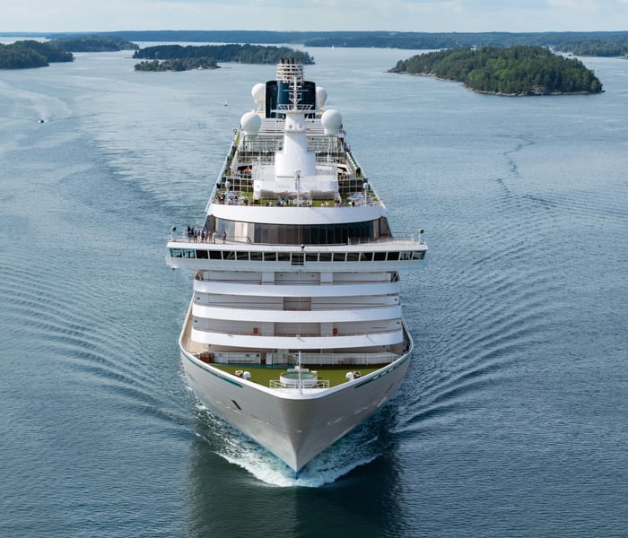 Crystal Serenity in Stockholm