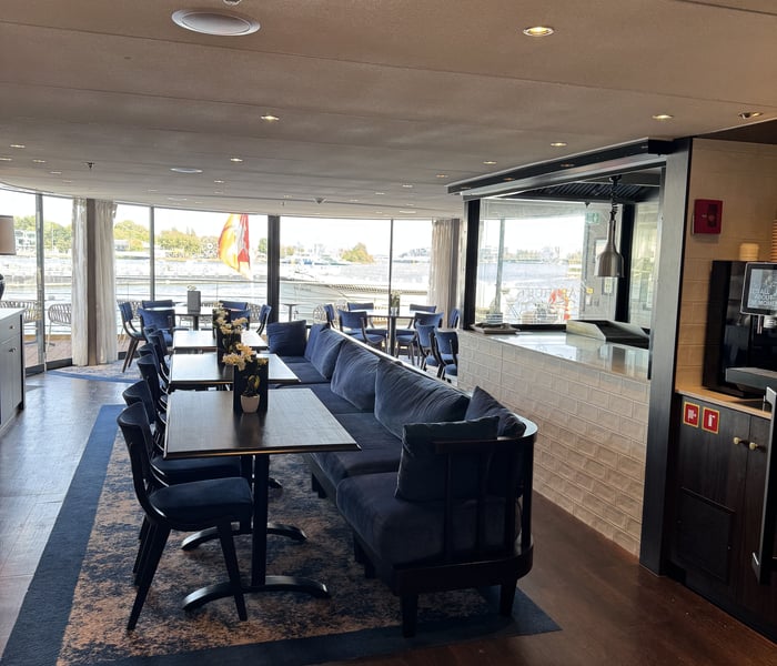 Dining room on Tauck River Cruises' MS Inspire