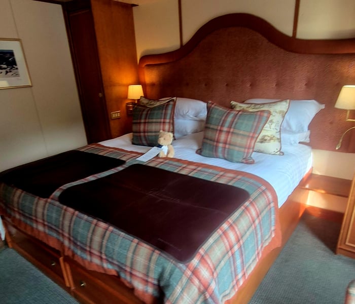Iona Cabin on board Hebridean Princess
