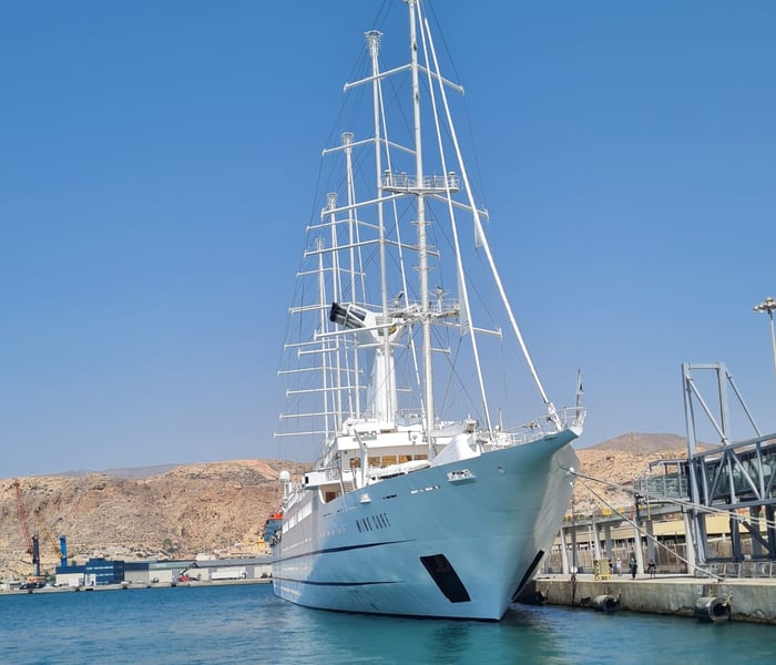 Windstar's Wind Surf in the Mediterranean 