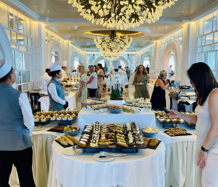 Brunch on Oceania's Allura
