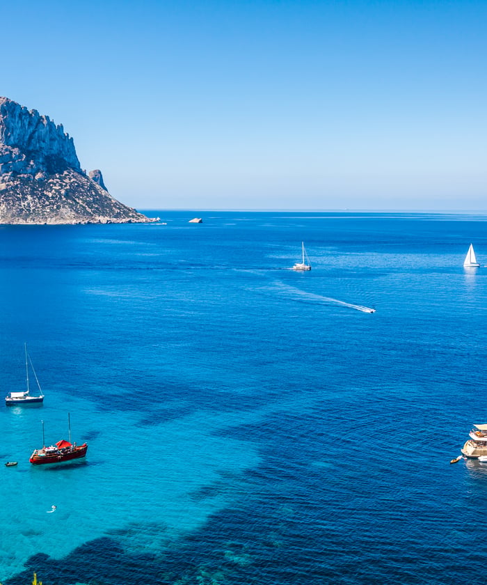 Ibiza, a popular stop on Western Mediterranean cruises