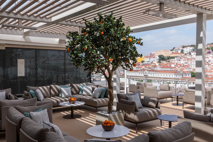 Orange Garden on board Silversea's Silver Ray