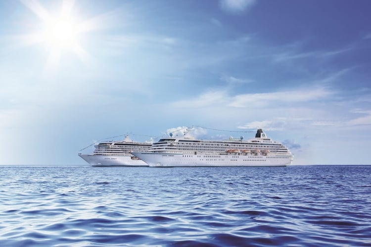 Crystal Symphony and Crystal Serenity