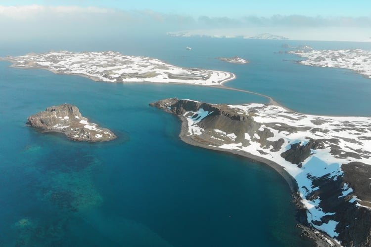 King George Island in Antarctica, a destination on expedition cruises