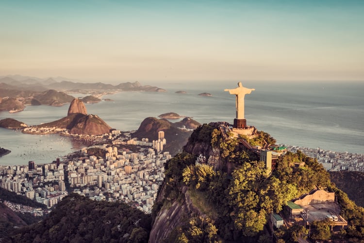 World cruise - All seven continents - Christ the Redeemer, Rio de Janeiro