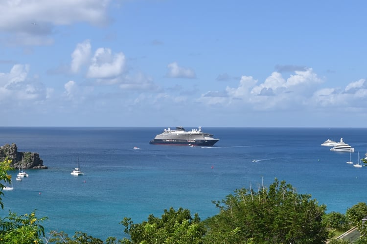 Explora I - Anchored in St Barths