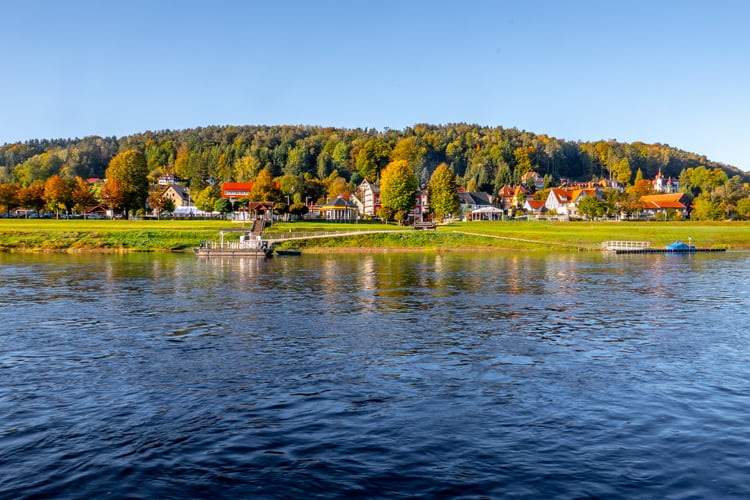 An Elbe river cruise through Saxon Switzerland