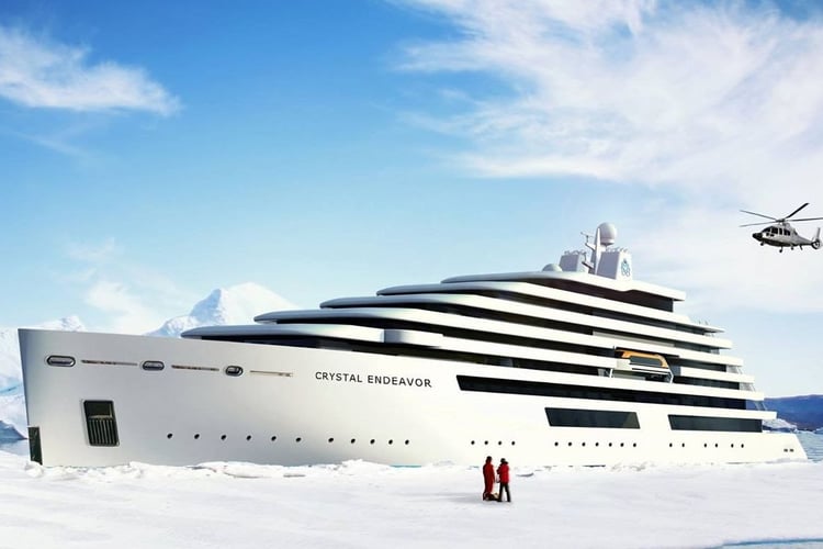 Crystal Endeavor, part of the next generation of adventure cruise ships