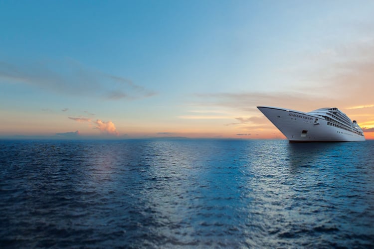 What to expect on a luxury cruise (image of Seabourn Sojourn)