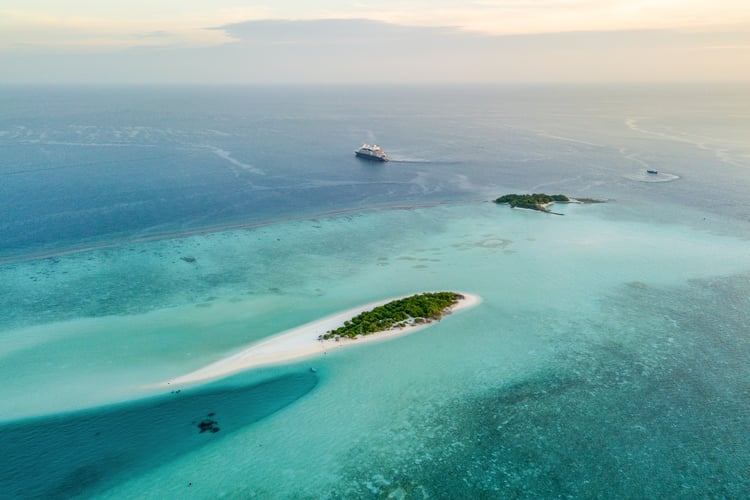 Le Lapérouse in the Indian Ocean, one of the best cruises on Ponant's Explorers